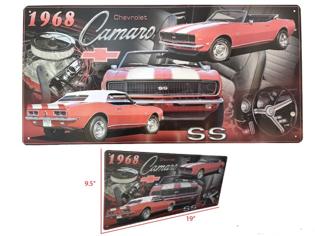 Enseigne Chevrolet-Camaro 1968