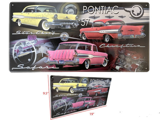 Enseigne Pontiac 1957