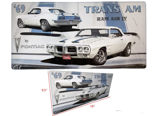 Enseigne Pontiac Trans Am 1969