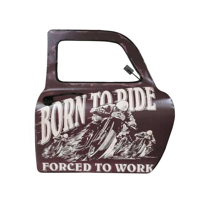 Porte de Voiture ''Born to Ride''
