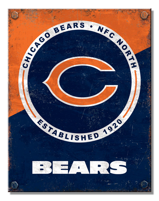 Enseigne NFL Football Bears Chicago