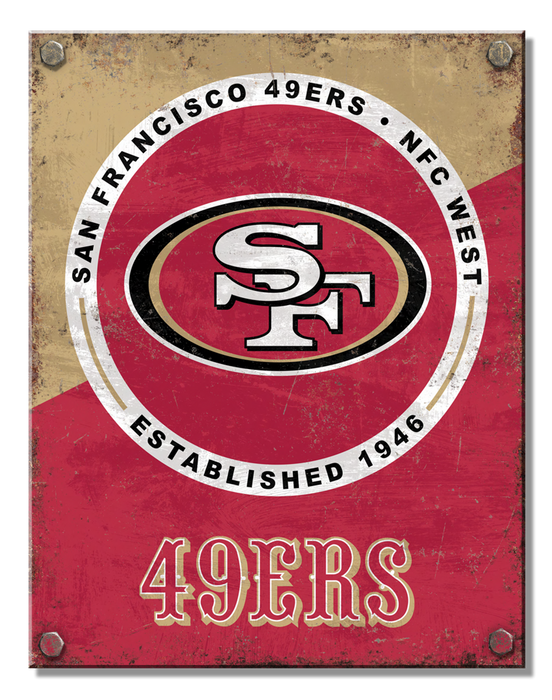 Enseigne NFL Football San Francisco 49ERS