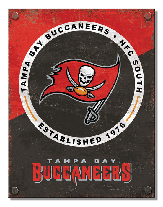 Enseigne NFL Football Tampa Bay Buccanners