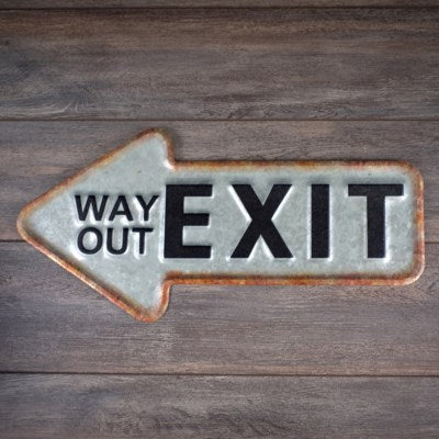 Enseigne Exit