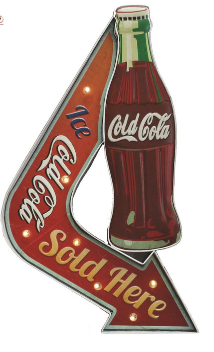 Coca-Cola illuniated sign