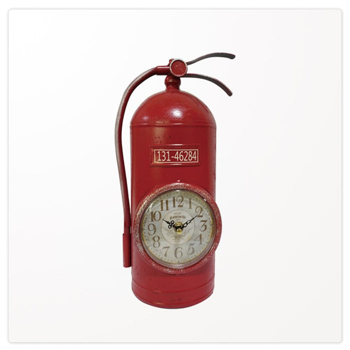 Fire Extinguisher Clock