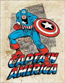 Enseigne Capitaine América