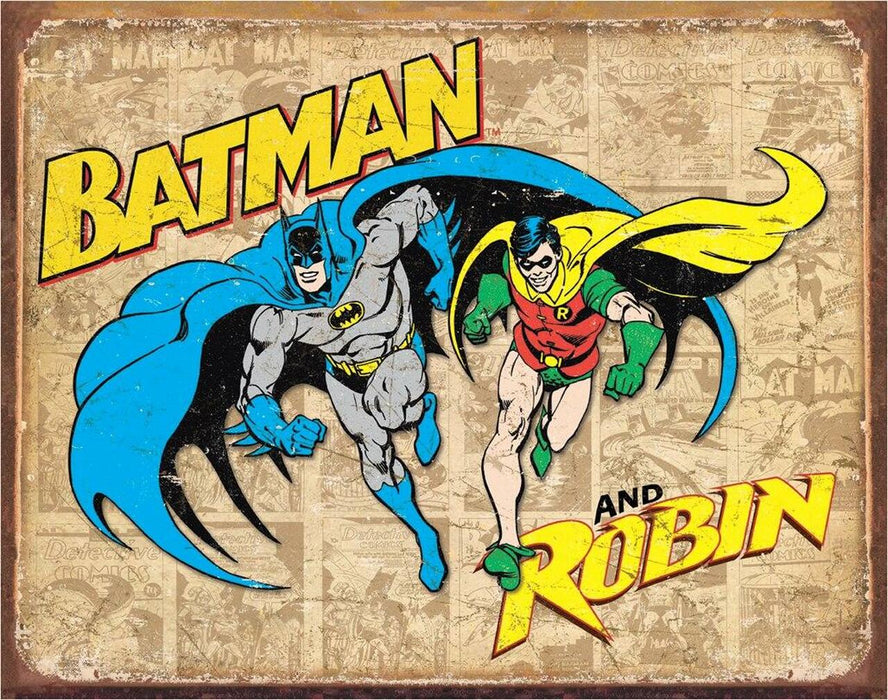 Enseigne Batman et Robin