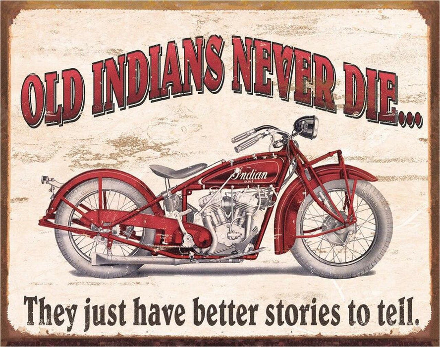 Enseigne Moto Indian