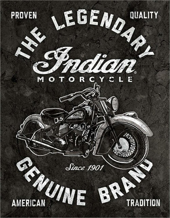 Enseigne Moto Indian
