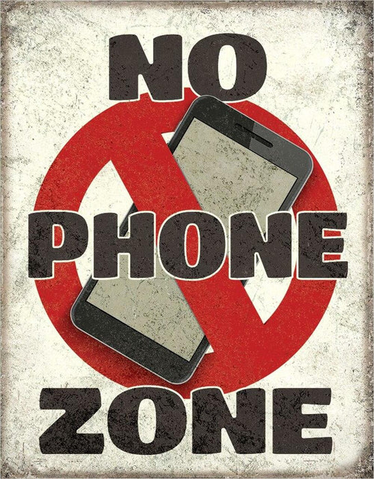 Enseigne No Phone Zone
