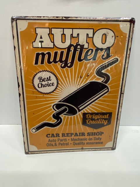 Enseigne Garage Mufflers